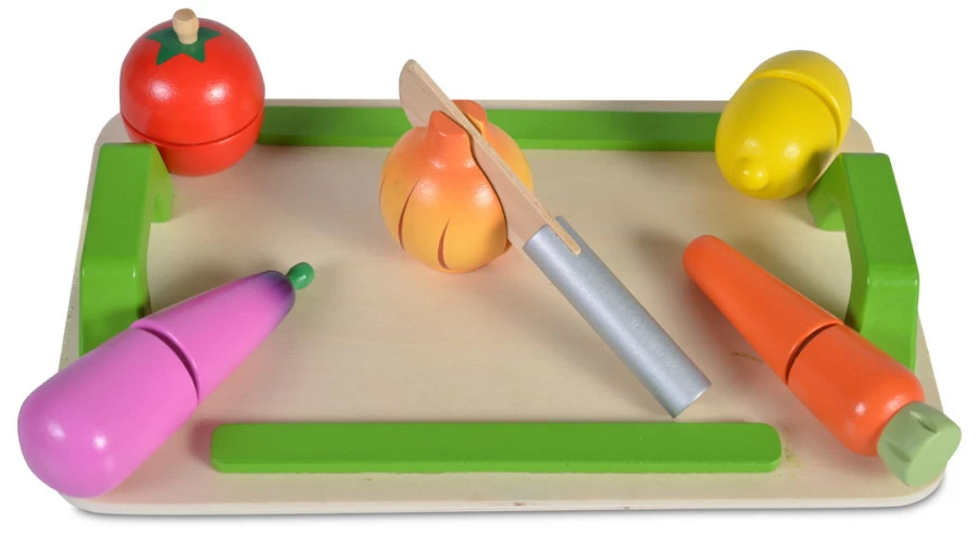 Cangaroo Houten Groenten Snij Set 4308 - Afbeelding 2