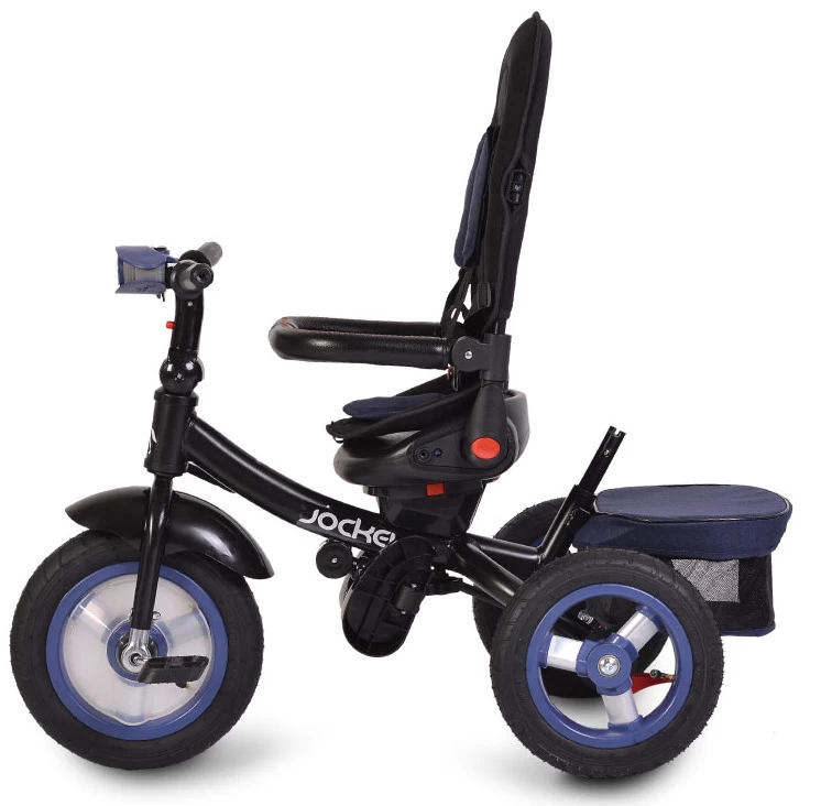 Cangaroo Jockey Trike Beige Stars Driewieler Met Duwstang En Zonnekap - Afbeelding 12