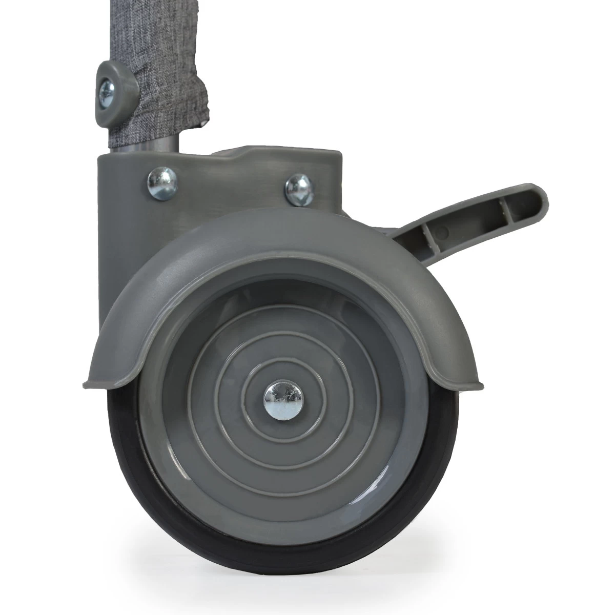 Cangaroo Skyglow 2 Grey Campingbed Incl. Bodemverhoger - Afbeelding 6