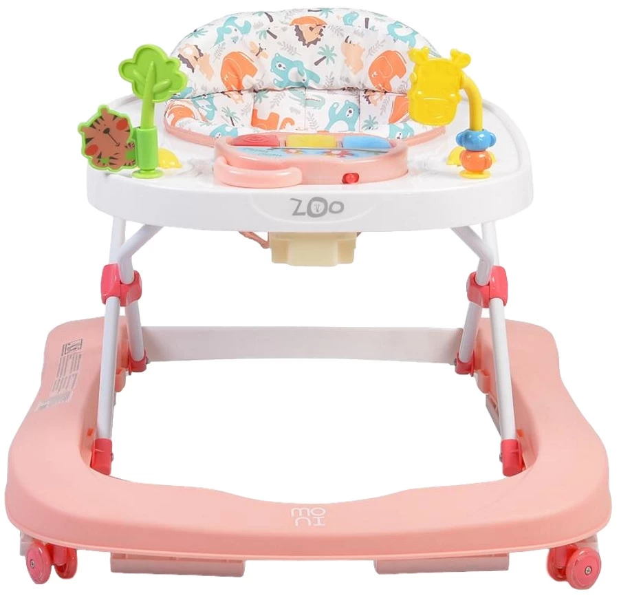 Cangaroo Walker Zoo Pink Loopstoeltje 107480 - Afbeelding 2