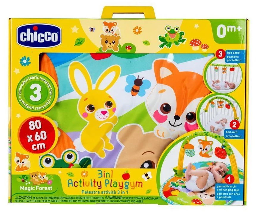 Chicco 3-in-1 Activity Babygym Speelkleed C104710 - Afbeelding 5