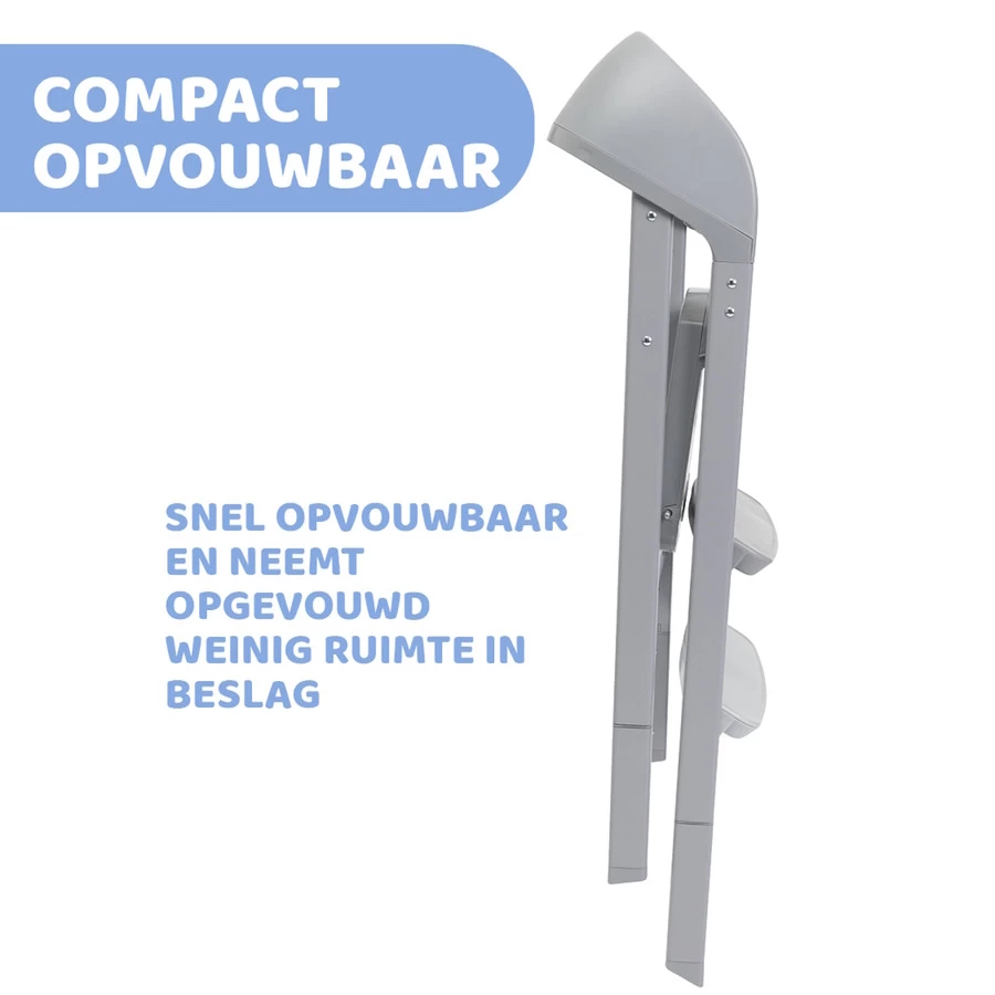 Chicco Crescendo Up Turin Grey Meegroei Kinderstoel 4087046430000 - Afbeelding 5