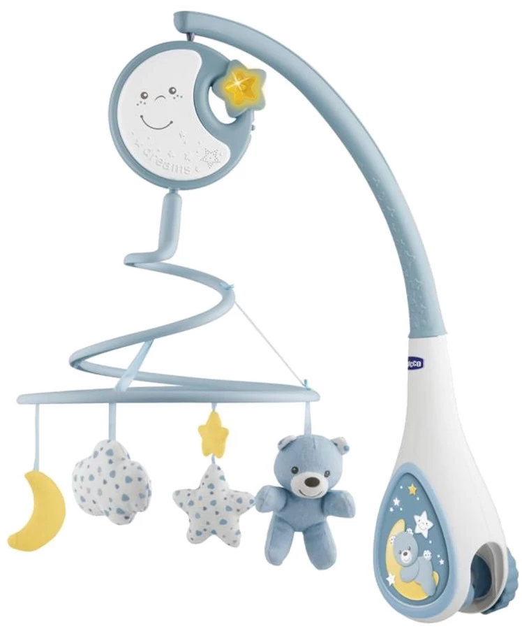Chicco Next2Me Dreams Blue Muziekmobiel C07627.20