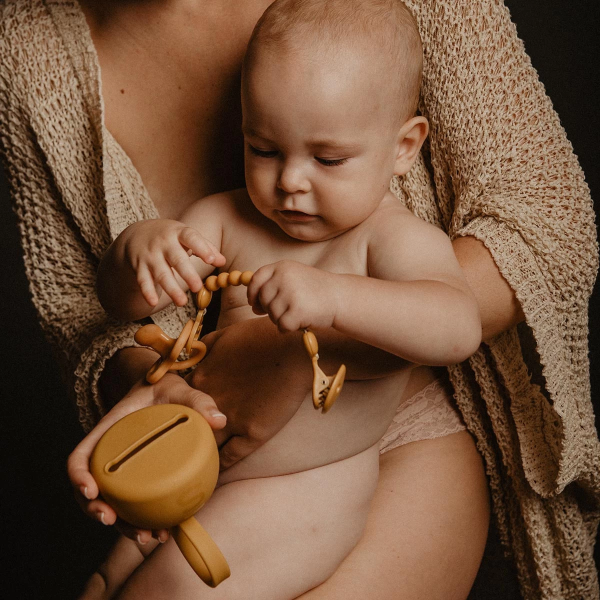 Suavinex Essence Green Silicone Speenhouder SXSEZ00081429 - Afbeelding 3