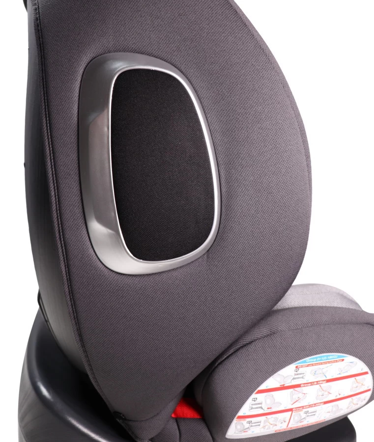 Ding Cruz Dark Grey 360° Isofix Autostoel 0-36kg DI-101920 - Afbeelding 10