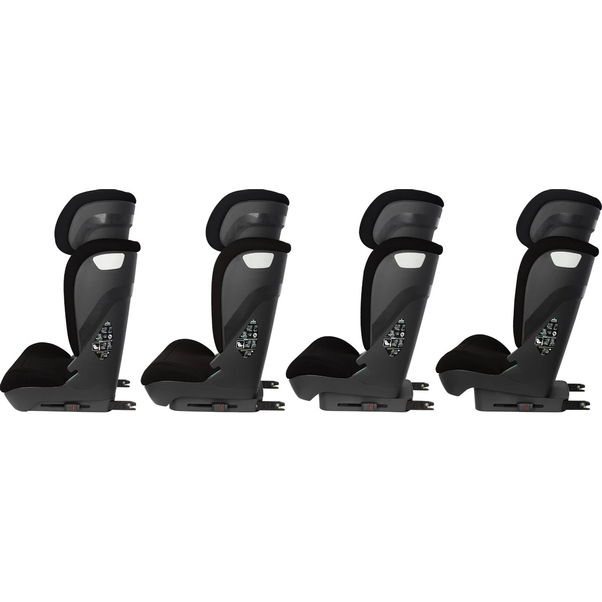 Ding Aron Black I-Size Autostoel 15-36 Kg DI-111920 - Afbeelding 2