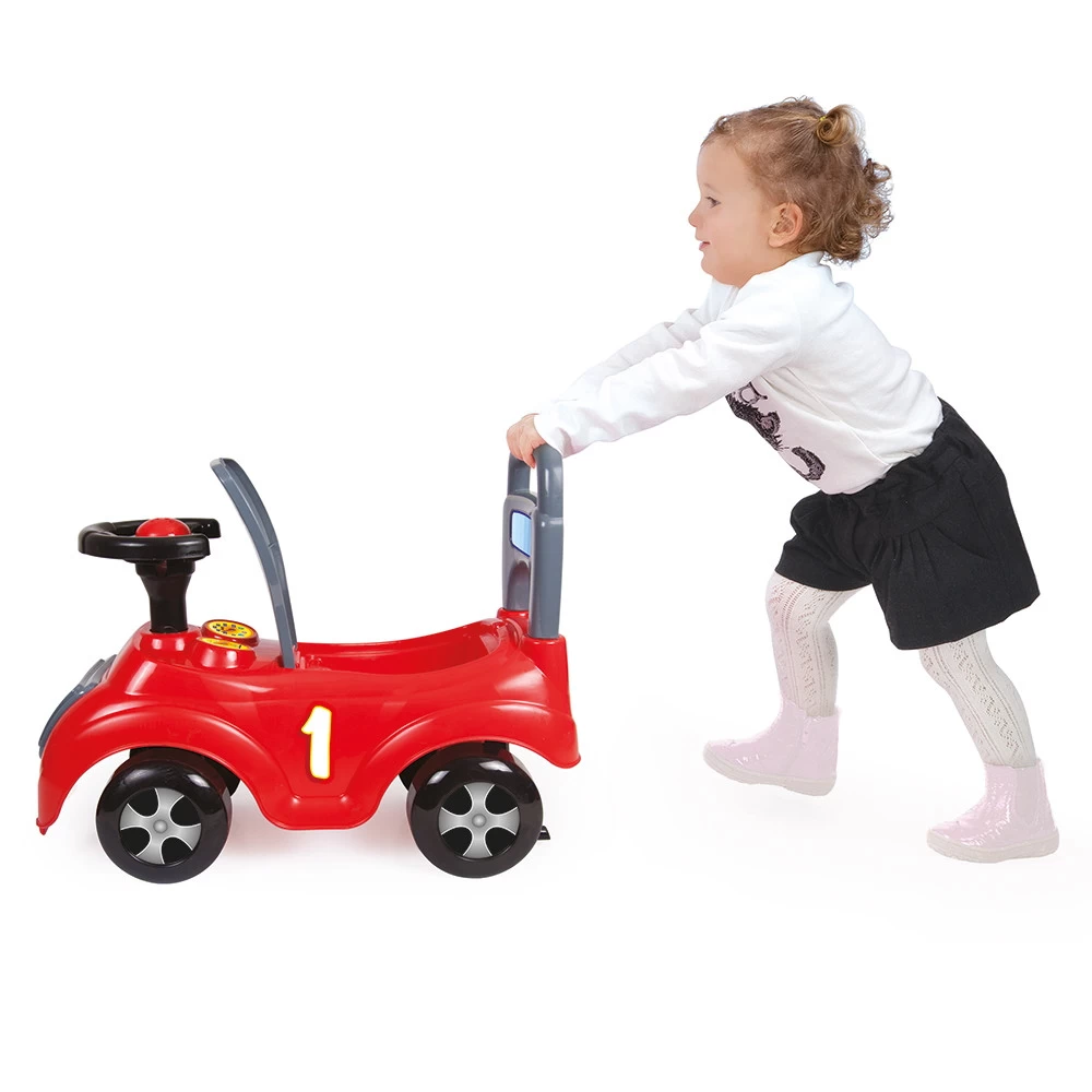 Dolu Sit 'n Ride Rood/Zwart Loopauto 8020 - Afbeelding 4