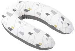 Doomoo Buddy Bear Grey Voedingskussen B04