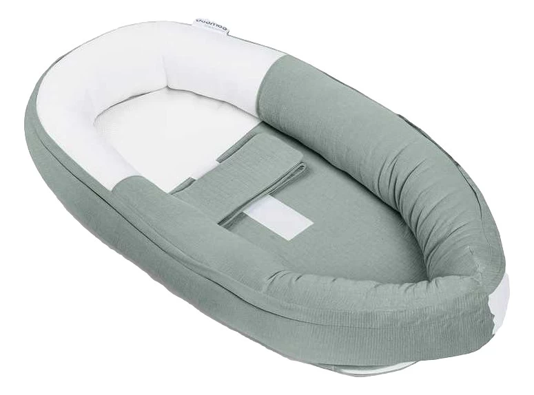 Doomoo Cocoon Tetra Jersey Green Babynest CO 13