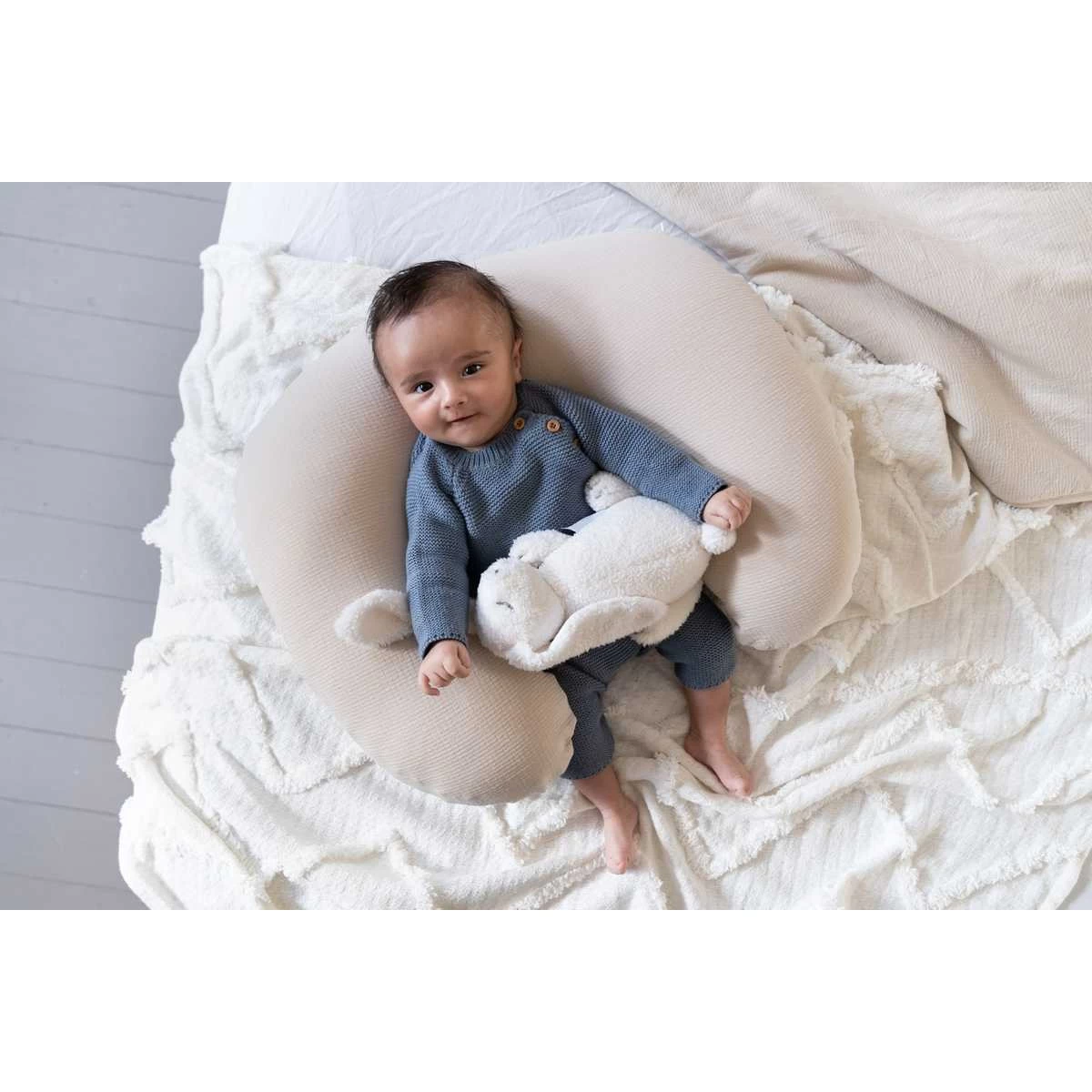 Doomoo Snoogy Milky Konijn Magnetronknuffel SY20 - Afbeelding 3