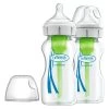 Dr. Brown's Dr Brown's Options+ Anti-colic 2-pack Brede Hals Glazen Fles WB92700-P2