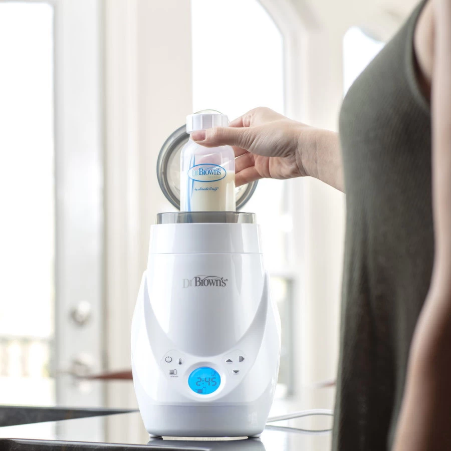 Dr. Brown's Dr Brown's Deluxe Flessenwarmer En Sterilisator AC148-INTL - Afbeelding 2