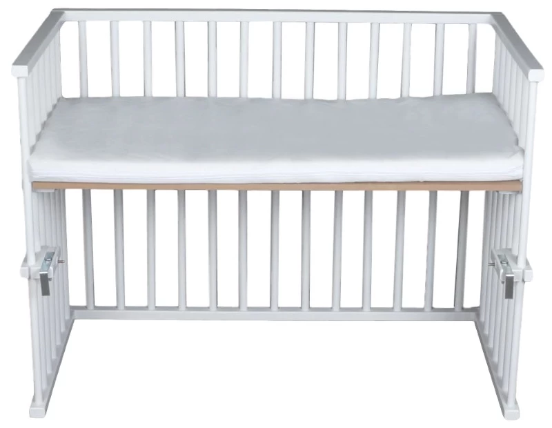 Amal II Piccolo Wit Babywieg Aan Bed Incl. Matras - Afbeelding 3