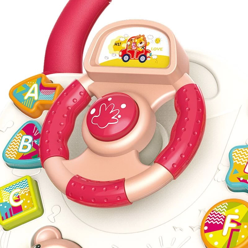 Eco Toys Roze Loopwagen Met Muziek CH79862 - Afbeelding 2