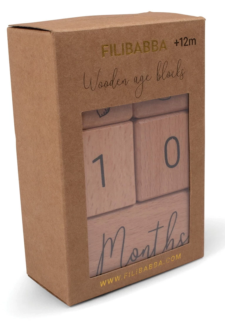 Filibabba Houten Mijlpaalblokken FILI-WOODBLOCK_1_02185 - Afbeelding 4