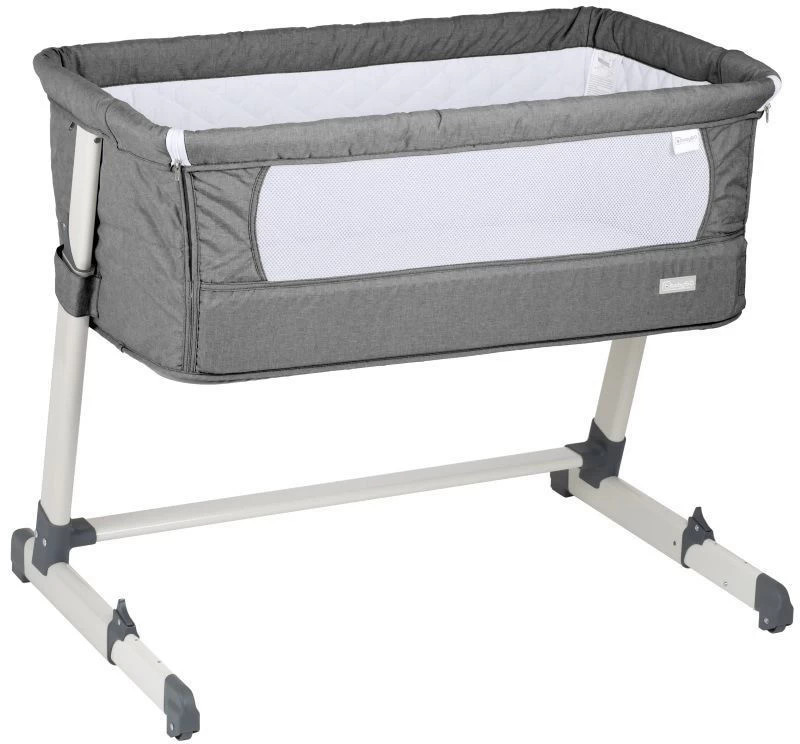 Babygo Together Grey Wieg Aan Bed 4601