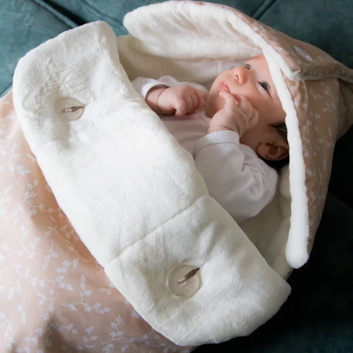 Babyjem Swaddle Zalm Voetenzak 428 - Afbeelding 9