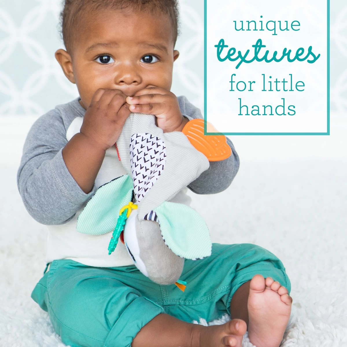 Infantino Cuddly Pinguin Bijtspeeltje BK-316329 - Afbeelding 2