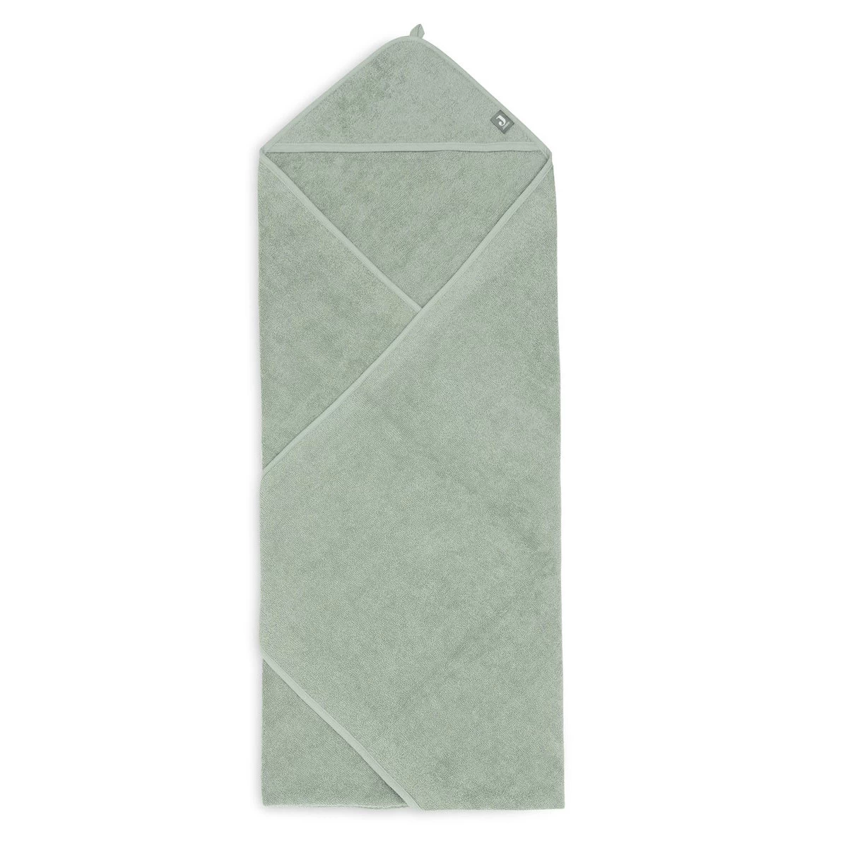 Jollein Ash Green Badstof 100 X 100 Cm XL Badcape 534-836-00095 - Afbeelding 3