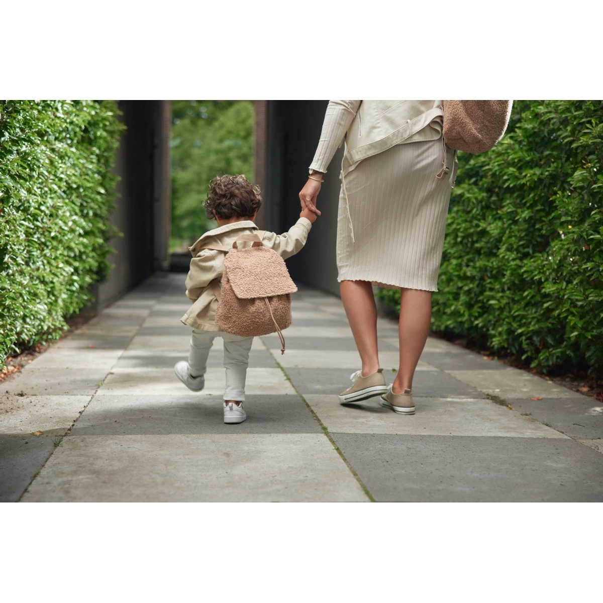 Jollein Boucle Biscuit Rugtasje 057-591-66067 - Afbeelding 6