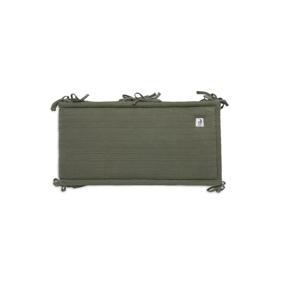 Jollein Pure Knit Leaf Green 30 X 180 Cm Bedbumper 004-895-67010 - Afbeelding 2