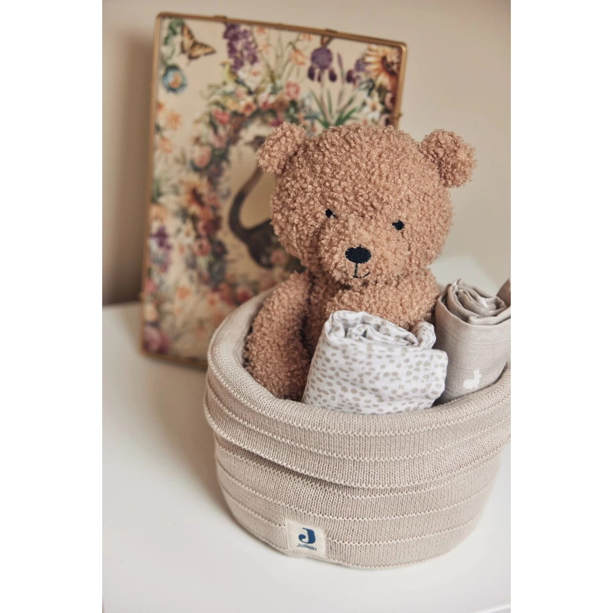 Jollein Pure Knit Nougat Commodemandje 580-001-67011 - Afbeelding 4
