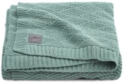 Jollein River Knit Ash Green 100x150 Cm Ledikantdeken 516-522-65285