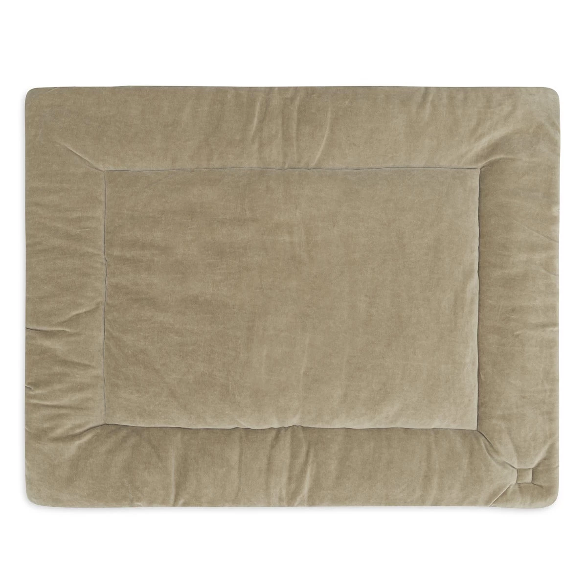Jollein Soft Waves Olive Green 75 X 95 Cm Boxkleed 017-512-67052 - Afbeelding 2
