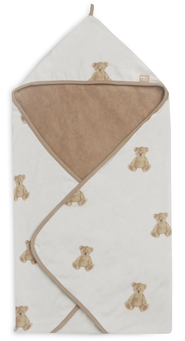 Jollein Teddy Bear 75 X 75 Cm Badcape 534-836-66095 - Afbeelding 3