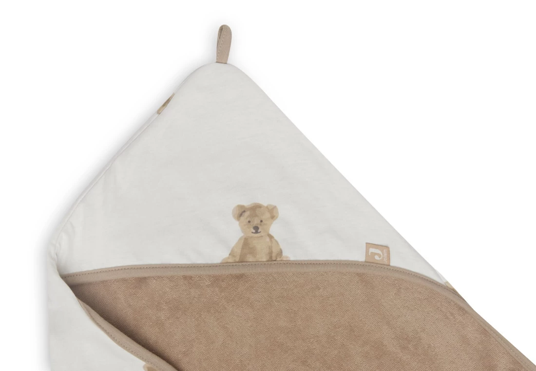 Jollein Teddy Bear 75 X 75 Cm Badcape 534-836-66095 - Afbeelding 4