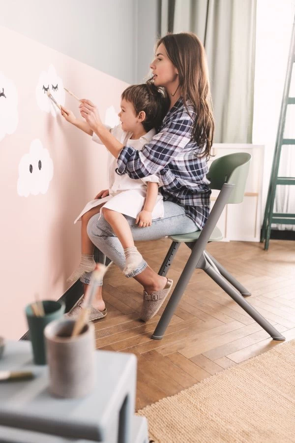 Kinderkraft Livy Aster Pink 4-in-1 Meegroeistoel Incl. Calmee Wipstoeltje KHLICA00PNK0000 - Afbeelding 12