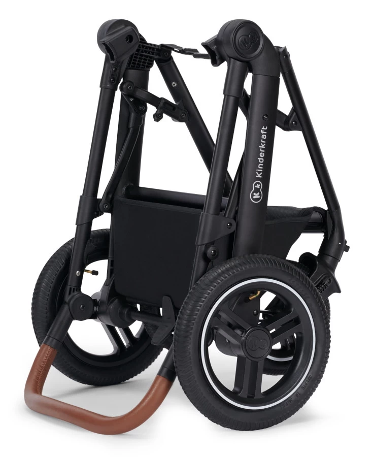 Kinderkraft B-Tour Deep Black 3-in-1 Combi Kinderwagen Incl. Autostoel KSBTOU00BLK3000 - Afbeelding 17