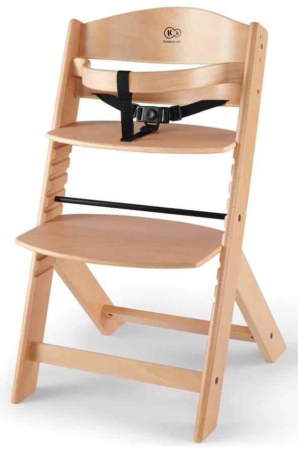 Kinderkraft Enock Naturel Houten Meegroei Kinderstoel KKKENOCNAT0000 - Afbeelding 3