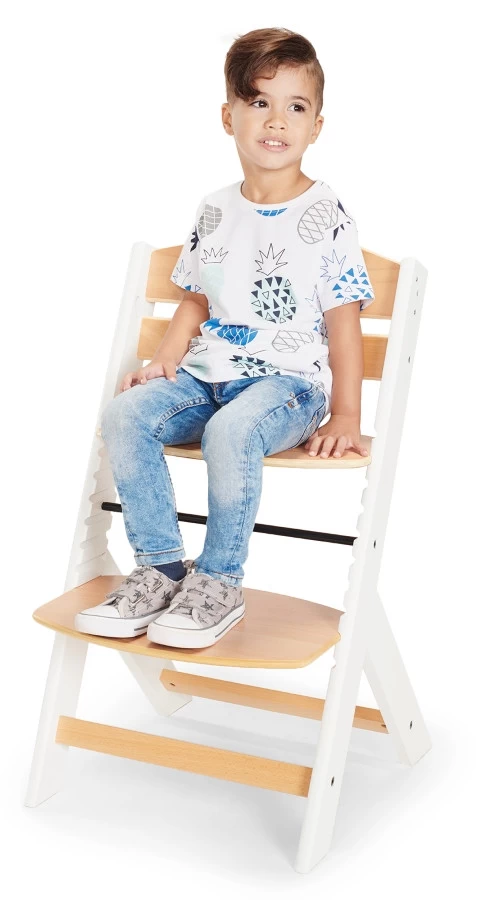 Kinderkraft Enock Naturel Houten Meegroei Kinderstoel KKKENOCNAT0000 - Afbeelding 7