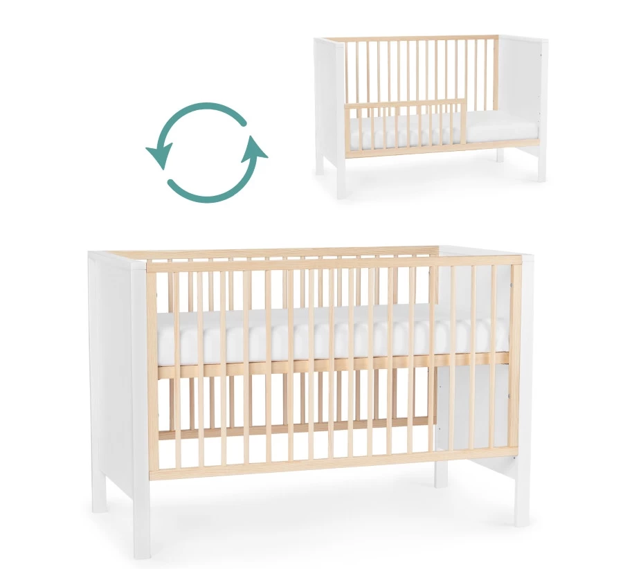 Kinderkraft Mia Wit Ledikant KKHMIAWHT0000 - Afbeelding 8