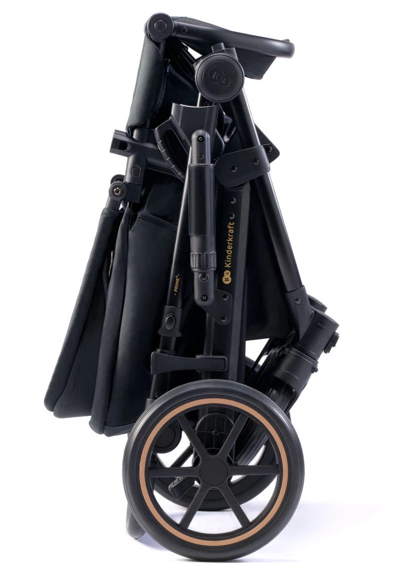 Kinderkraft Prime 2 Venezian Black 3-in-1 Kinderwagen Incl. Autostoel KSPRIM02BLK3000 - Afbeelding 6