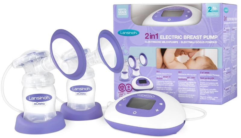 Lansinoh Dubbele Elektrische Natural Wave Borstkolf 53065 - Afbeelding 2