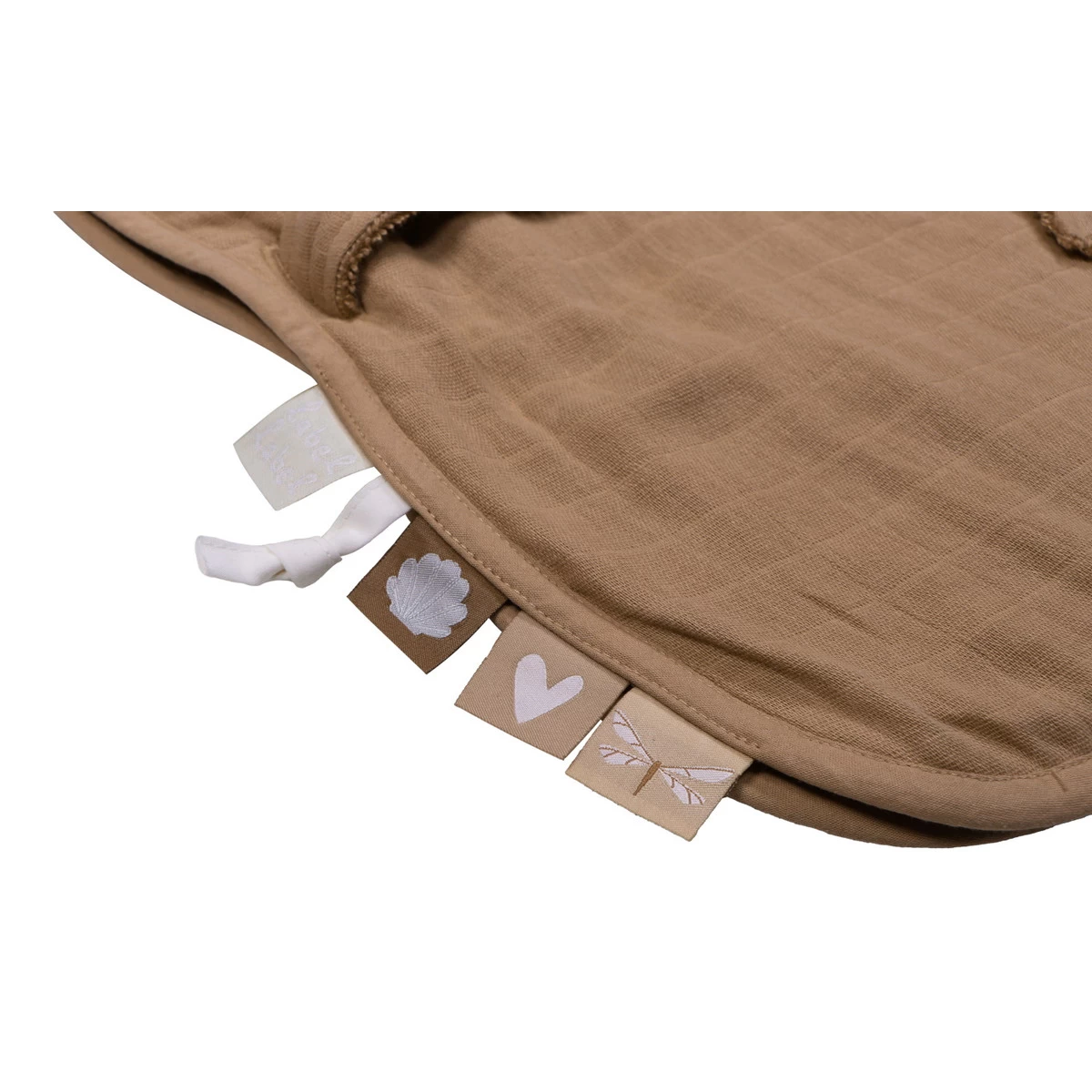 Label Label Toffee Brown Badstof/Hydrofiel Badjas LLTT-934680 - Afbeelding 4