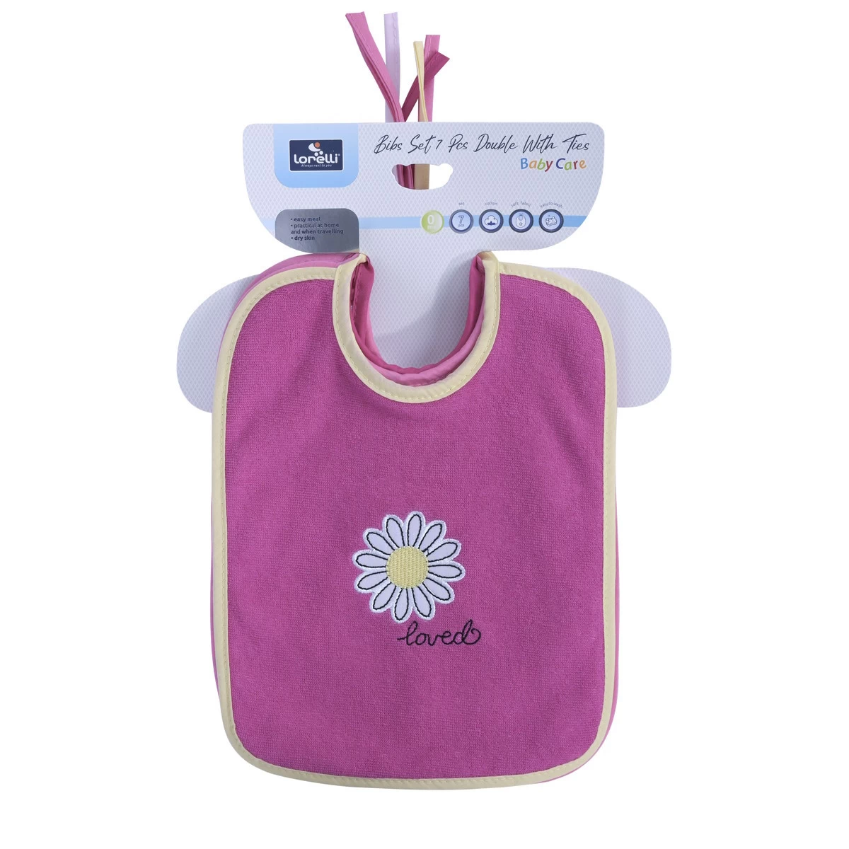 Lorelli Double Girl 7 Stuks Slabbetjes 1026021-0003 - Afbeelding 9
