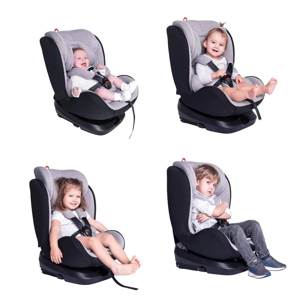 Lorelli Nebula Black Leather 0-36kg Isofix 360° Autostoel 1007138-2352 - Afbeelding 9
