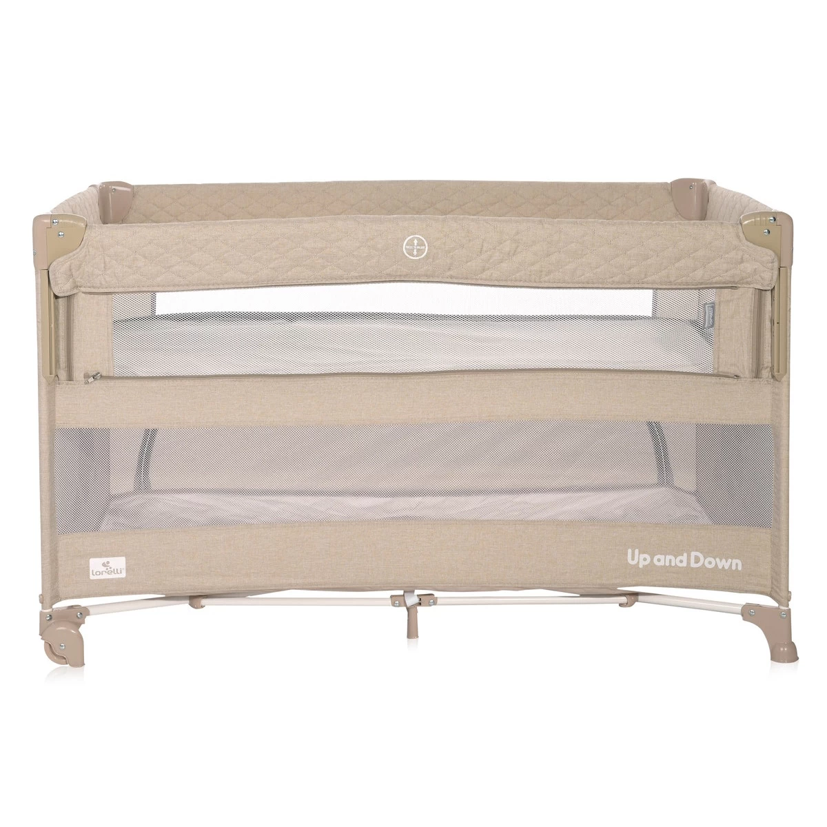 Lorelli Up And Down Fog Beige Flying Friends Campingbedje Incl. Bodemverhoger 1008006-2371 - Afbeelding 3