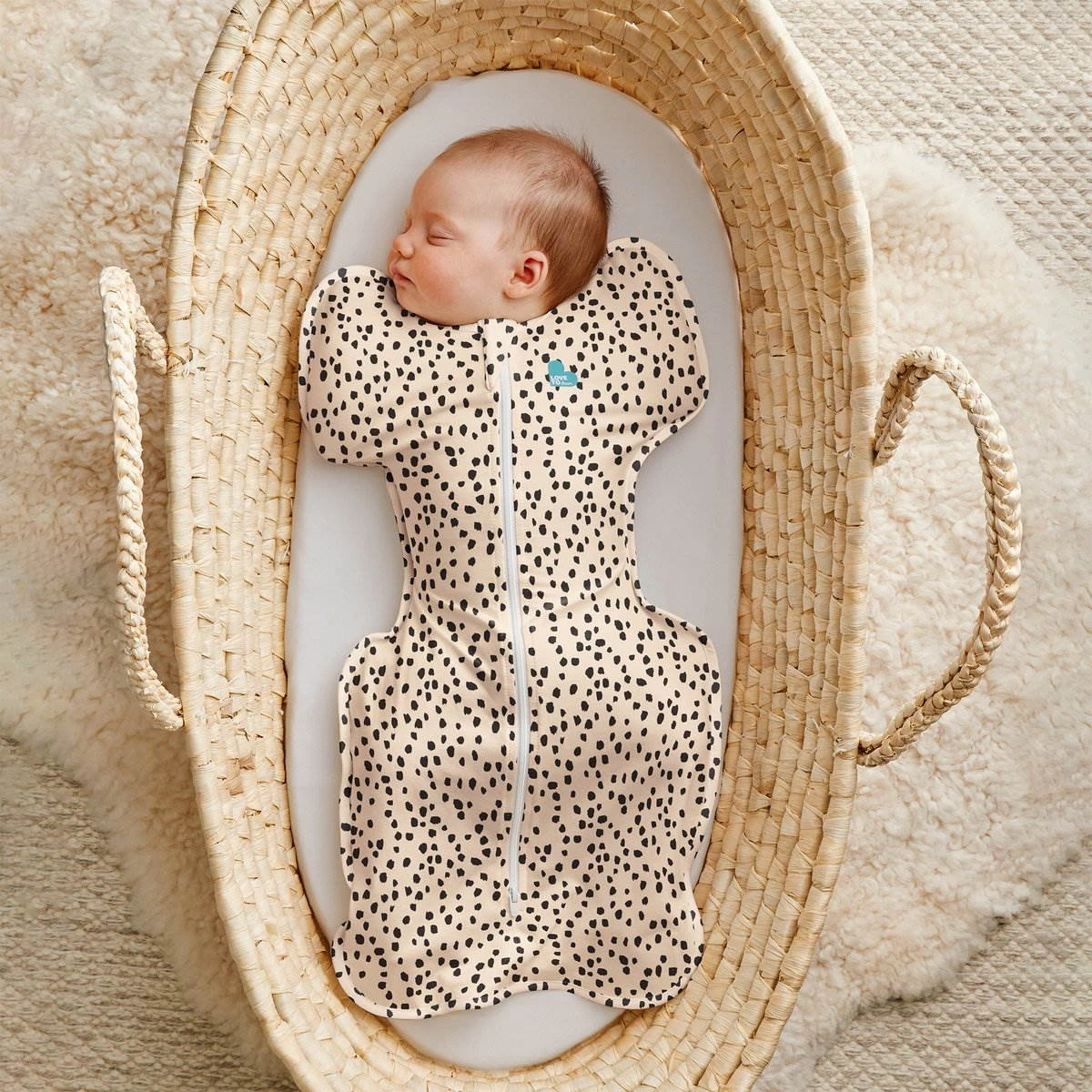 Love To Dream Swaddle Up 1.0 Animal Beige Small 3-6 Kg Inbakerslaapzak L1001252BGES - Afbeelding 3