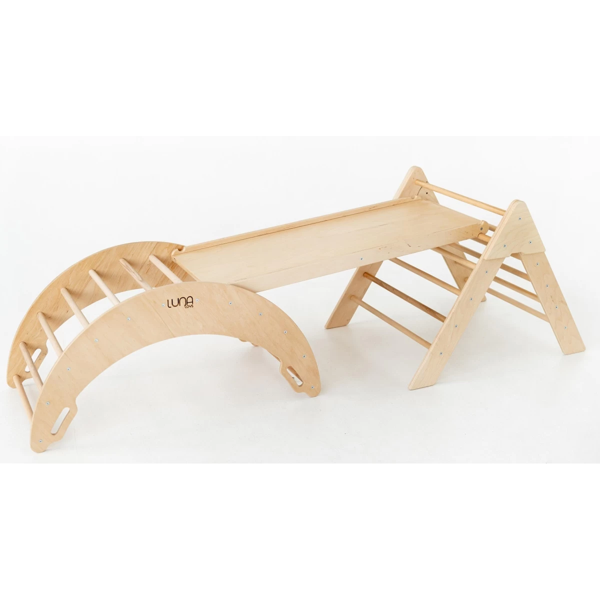 Luna Toys Roze Houten Klimboog LU-00575 - Afbeelding 5