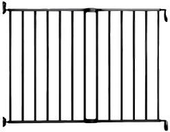 Noma Zwart Metaal Uitschuifbaar Traphek/Veiligheidshek 93330