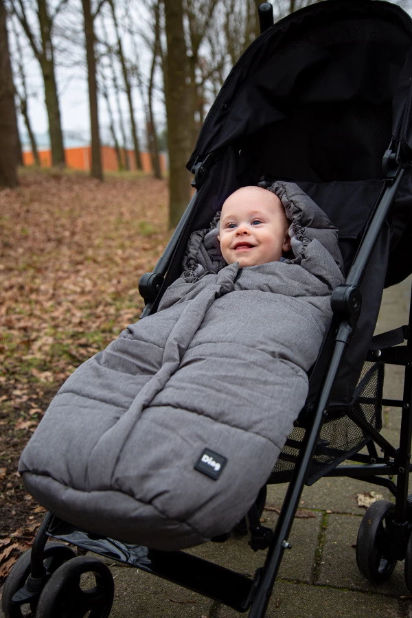 Ding Grey Deluxe Universele Buggy/Wandelwagen Voetenzak DI-252425 - Afbeelding 10