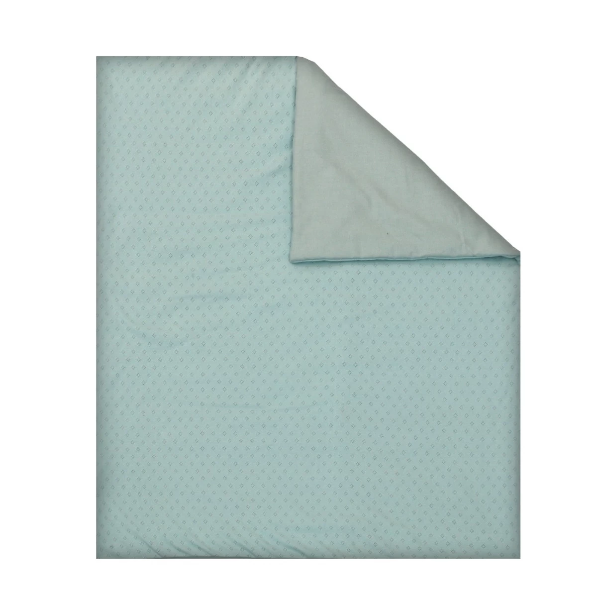 MamaLoes Amy Ajour Stonegreen 75x100cm Wiegdeken 84266 - Afbeelding 2