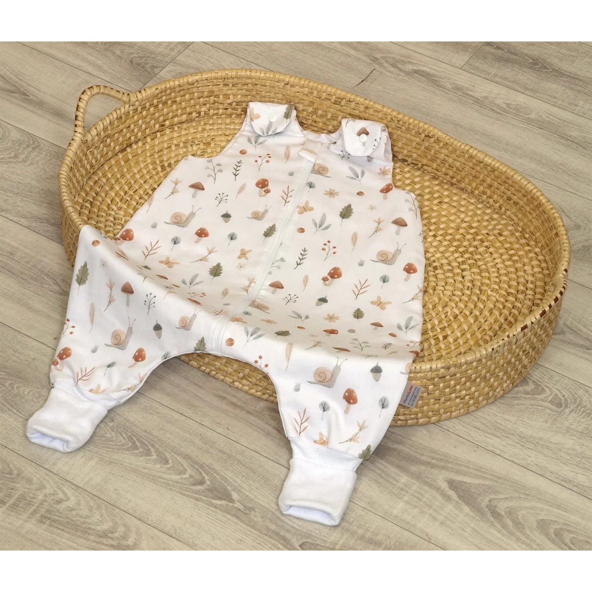 MamaLoes Amy Forest Treasures 6-12 Mnd Onesie Slaapzak 85210 - Afbeelding 3