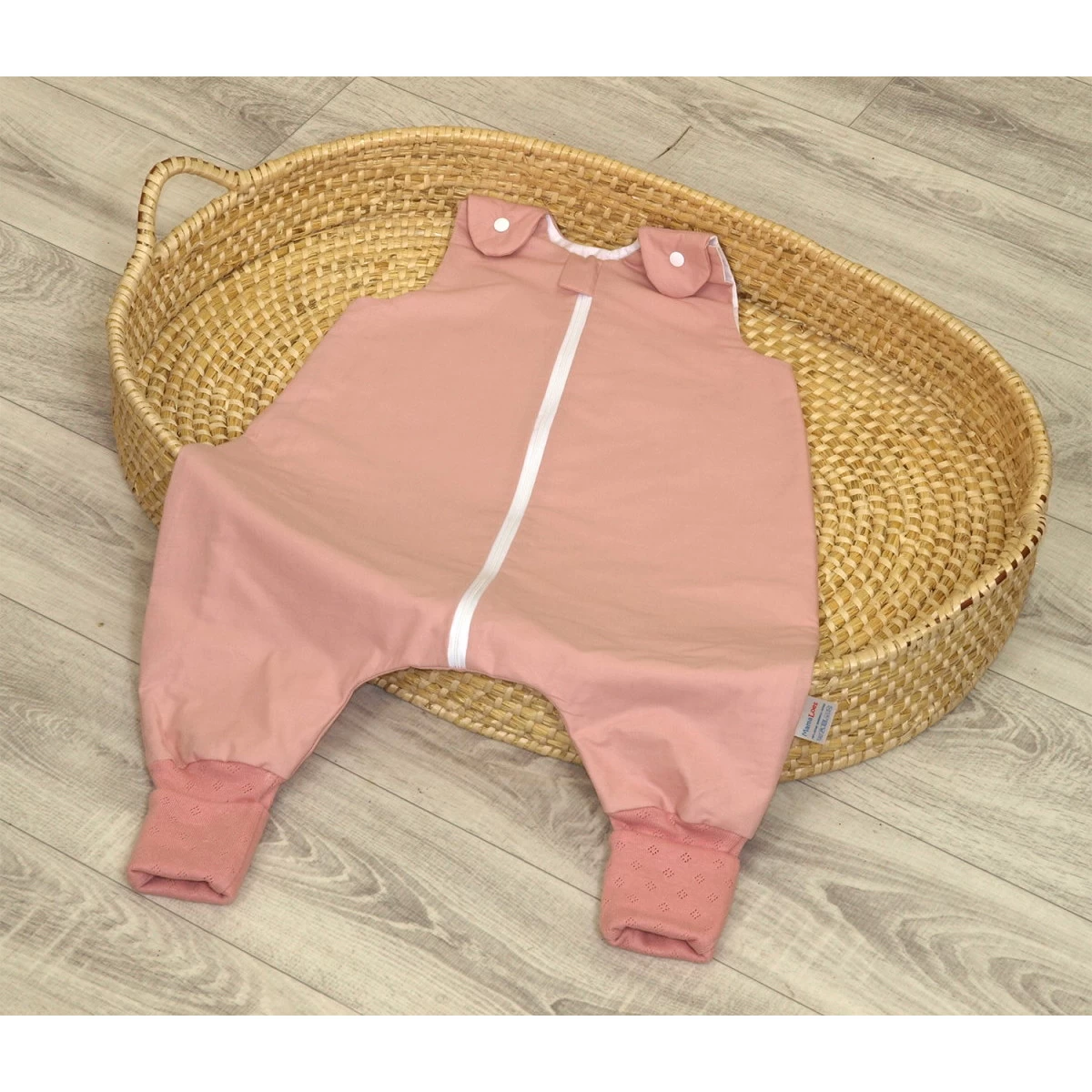 MamaLoes Amy Pure Roze 12-24 Mnd Onesie Slaapzak 85374 - Afbeelding 3