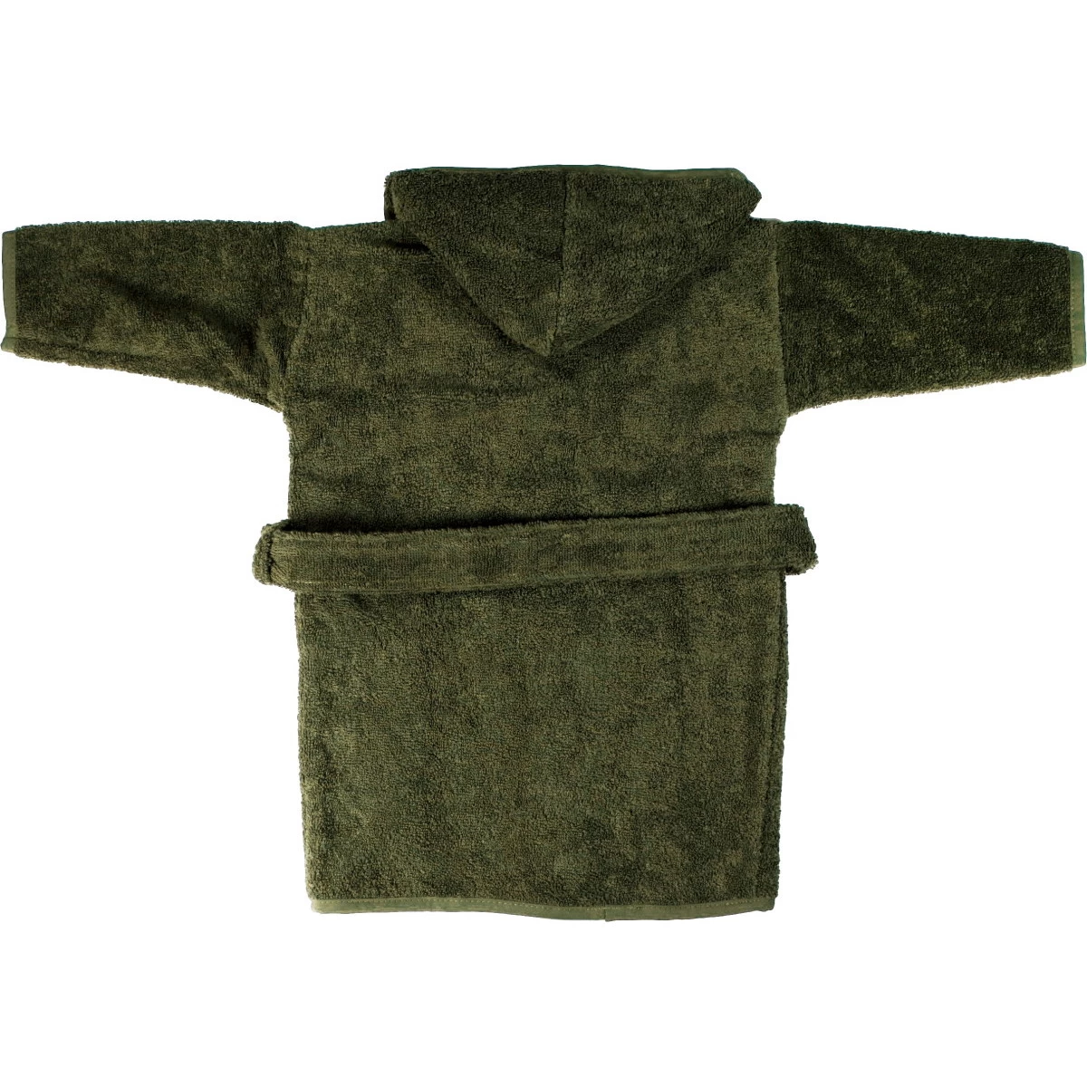 MamaLoes Badstof Groen 1-2jr Badjas ML010308 - Afbeelding 5