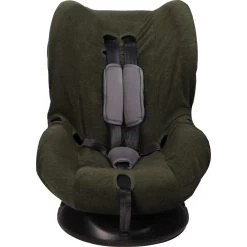 MamaLoes Badstof Groen Groep 1+ Autostoelhoes ML010702